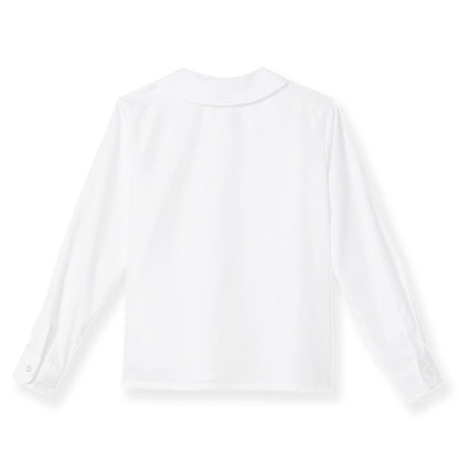 Long Sleeve Peter Pan Collar Blouse