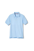 Blue Short Sleeve Polo with Logo