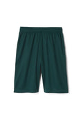 Green Closed Mesh Shorts