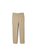 Khaki Flat Front Twill Pants