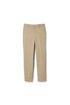 Khaki Flat Front Twill Pants