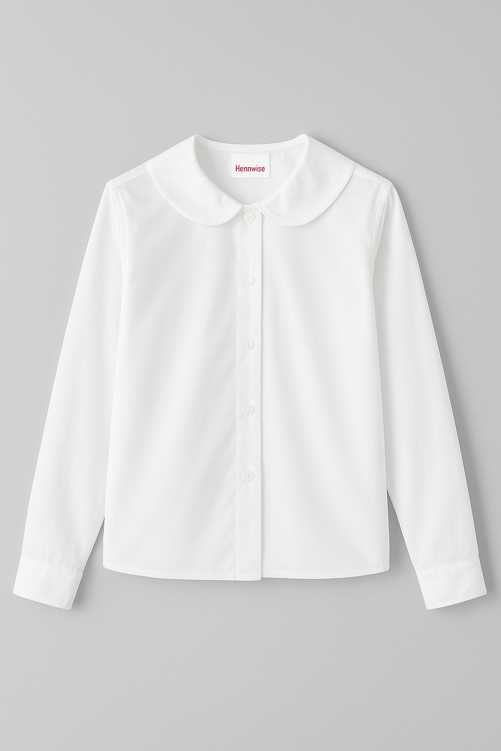 Long Sleeve Peter Pan Collar Blouse