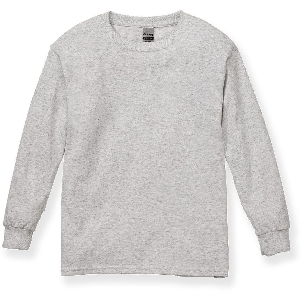 Long Sleeve T-Shirt with Optional heat transferred logo