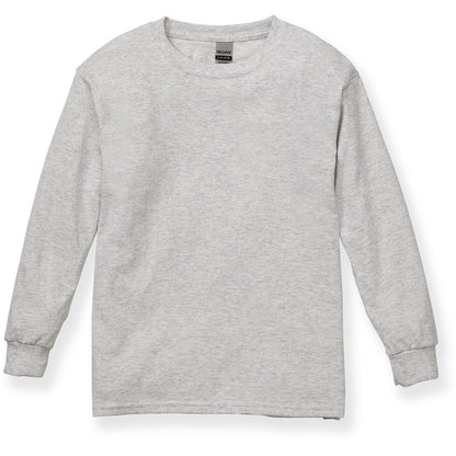 Long Sleeve T-Shirt with Optional heat transferred logo