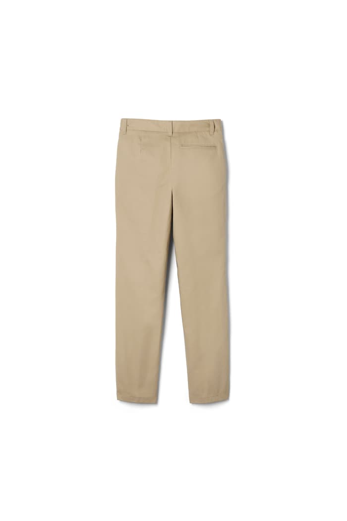 Flat‑Front Twill Pants