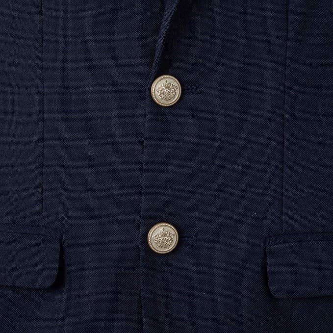 Classic School Blazer with Optional School Emblem
