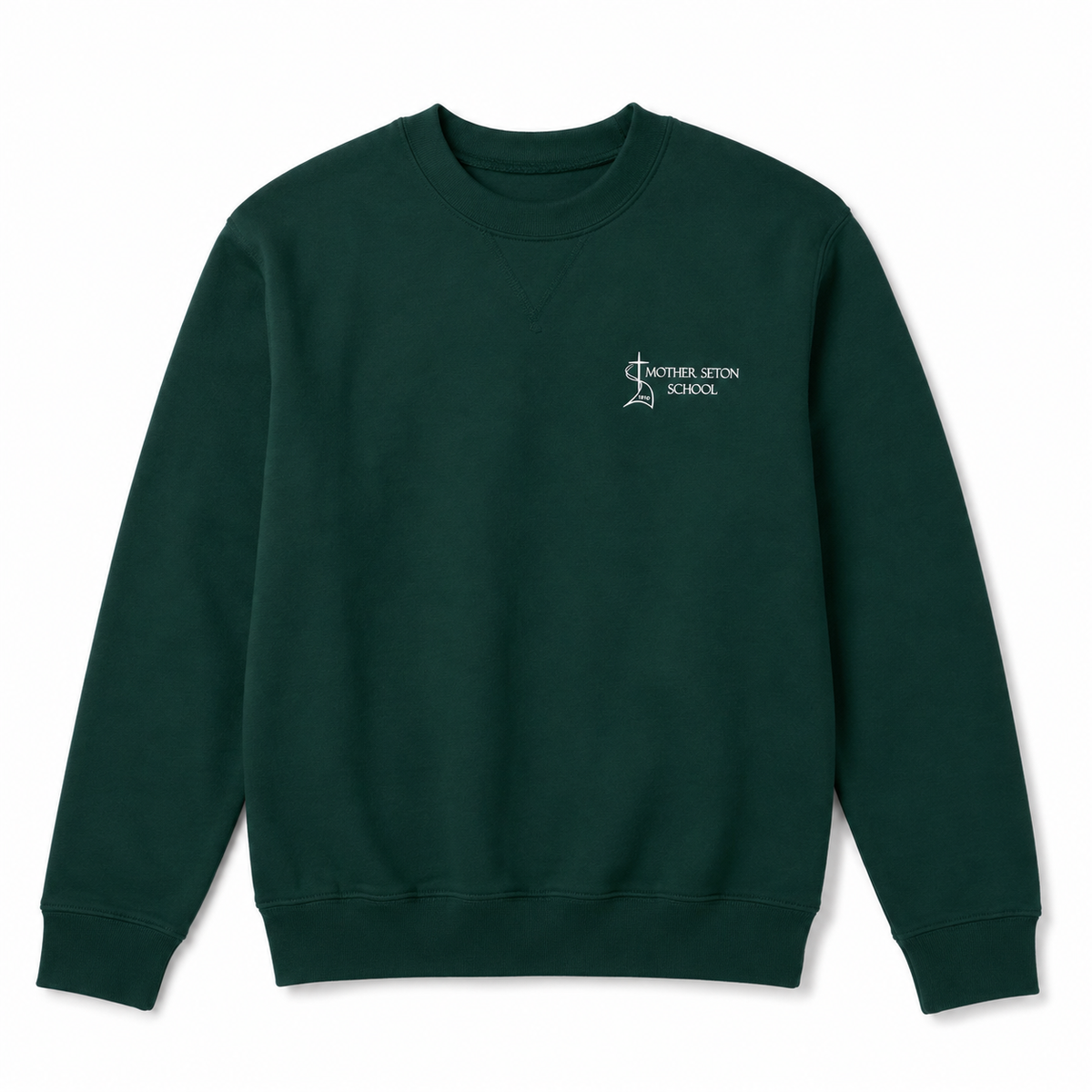 Green Sweatshirt with Logo