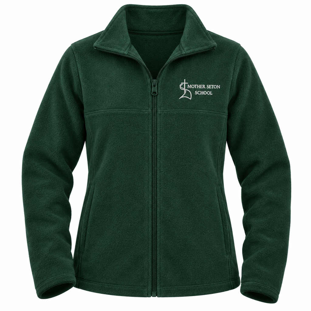 Green Full Zip Fleece Jacket MSS