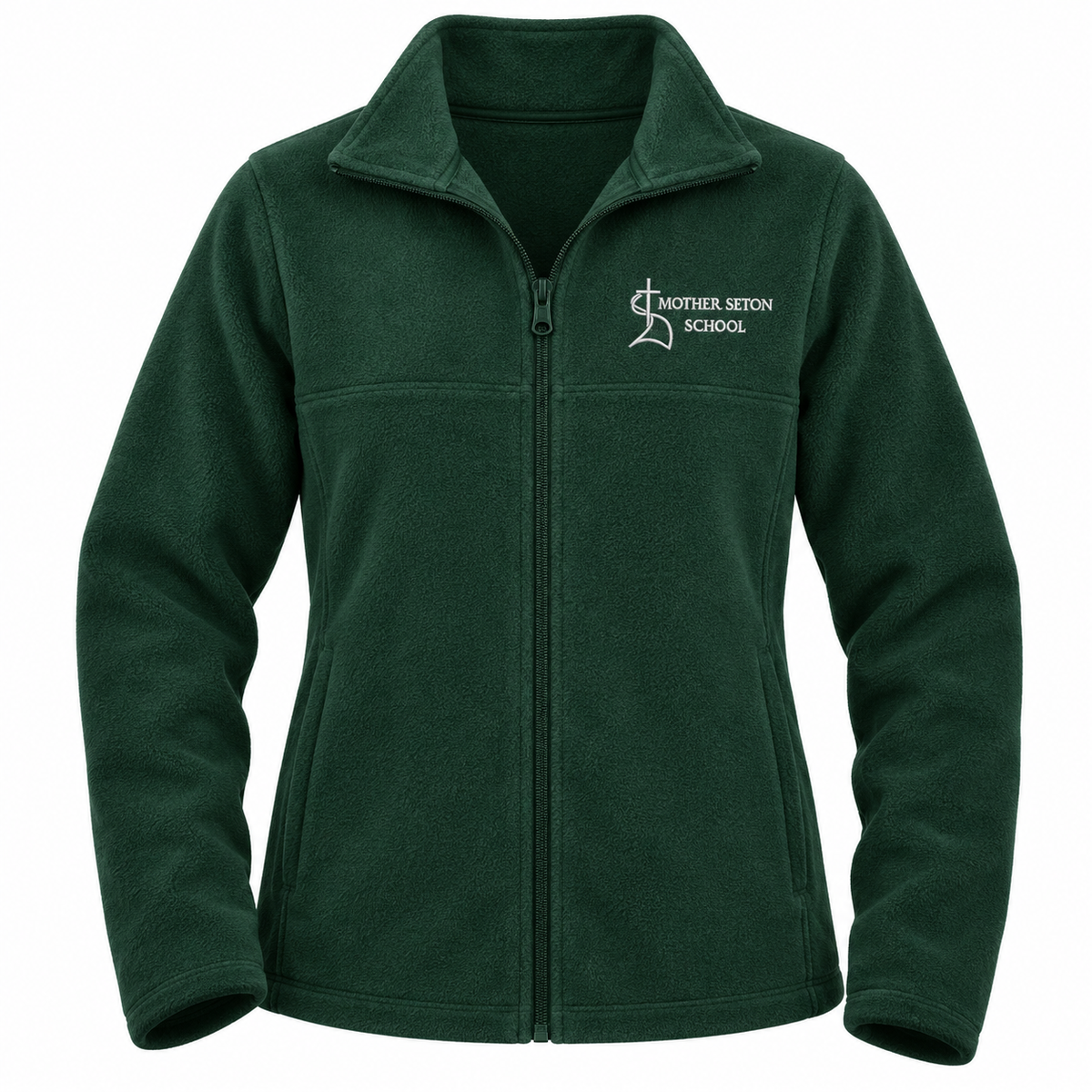 Green Full Zip Fleece Jacket MSS