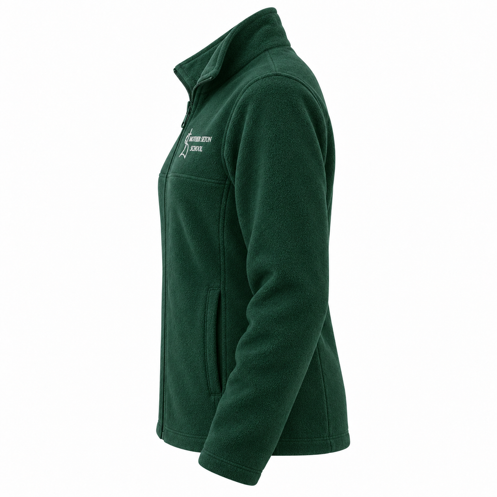 Green Full Zip Fleece Jacket MSS