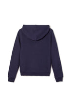 Navy Full Zip Fleece Hoodie
