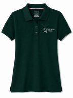 Green Short Sleeve Interlock Polo