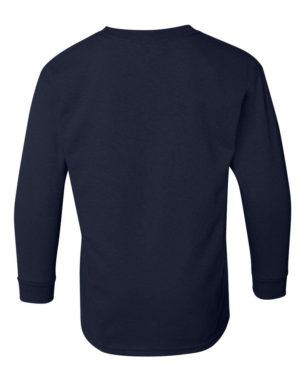 Navy Long Sleeve P.E.T-Shirt_STMA