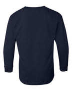 Navy Long Sleeve P.E.T-Shirt_STMA