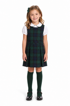 Green Cable Knee-Hi Socks