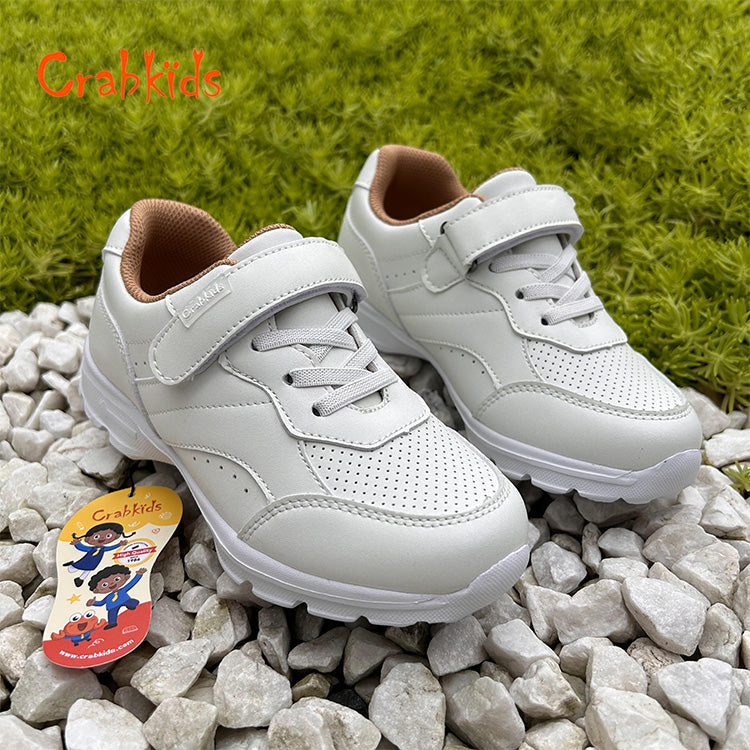Crabkids White Sport Shoes