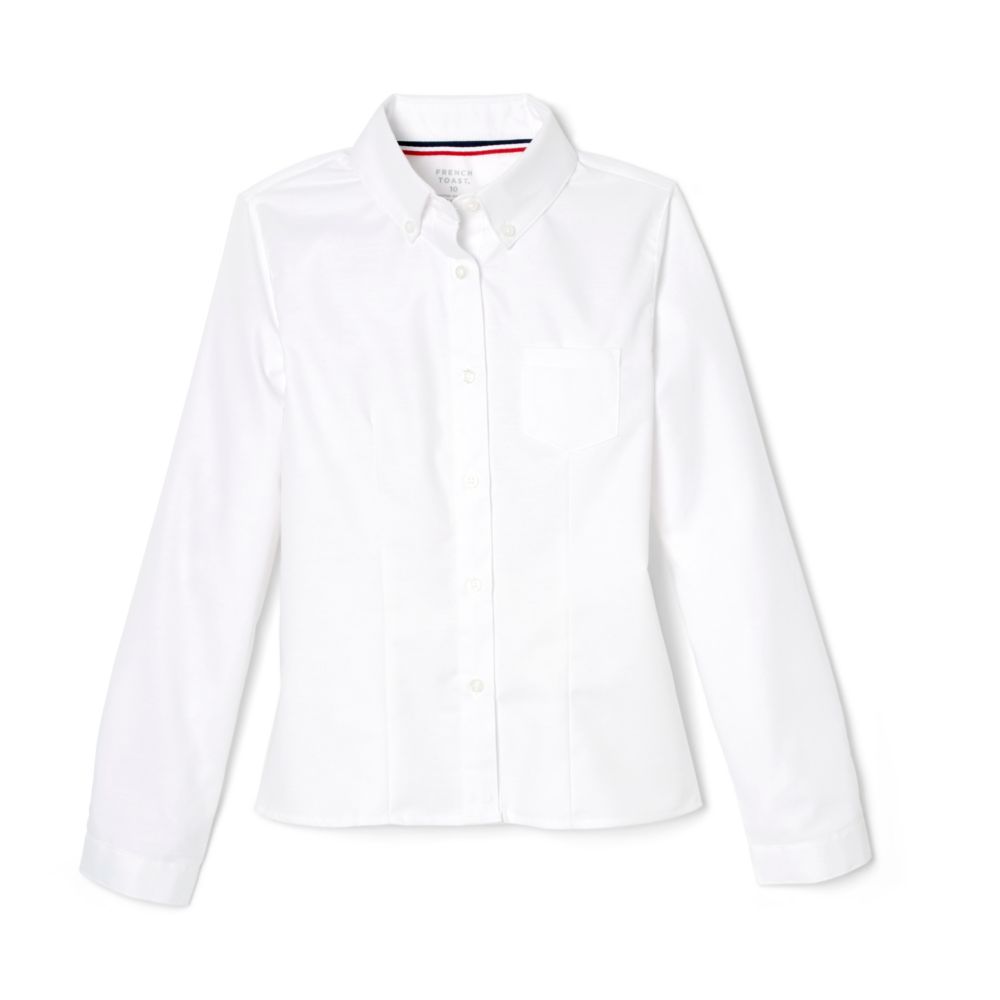 Long Sleeve Oxford Blouse
