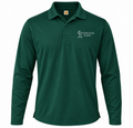 Green Long Sleeve Rapid Dry Polo