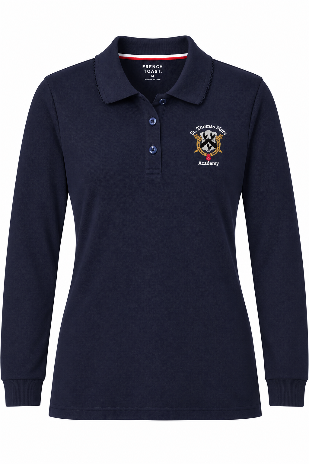 Long Sleeve Interlock Polo_STMA