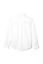 Long Sleeve Oxford Shirt with Logo