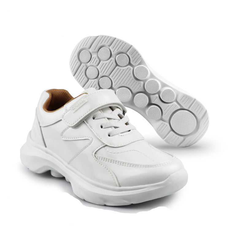 Crabkids White Sport Shoes