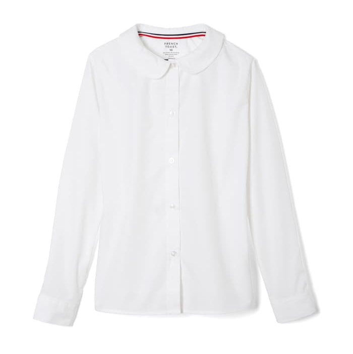 Long Sleeve Peter Pan Collar Blouse