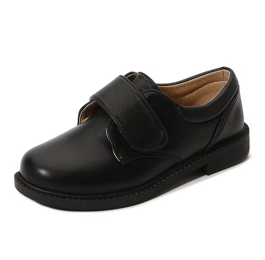 Black Velcro Dress Shoe – Boys’ Uniform