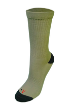 Khaki Crew Socks (3pk)