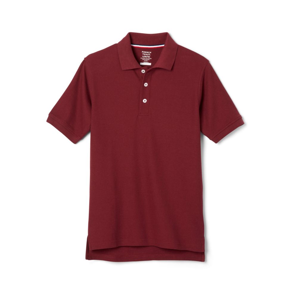 Short‑Sleeve Polo Shirt with Optional Embroidered Logo