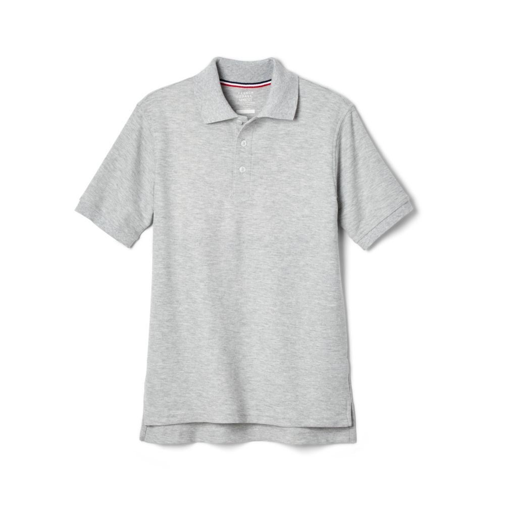 Short Sleeve Gray Polo Shirt (Blank/No Logo)