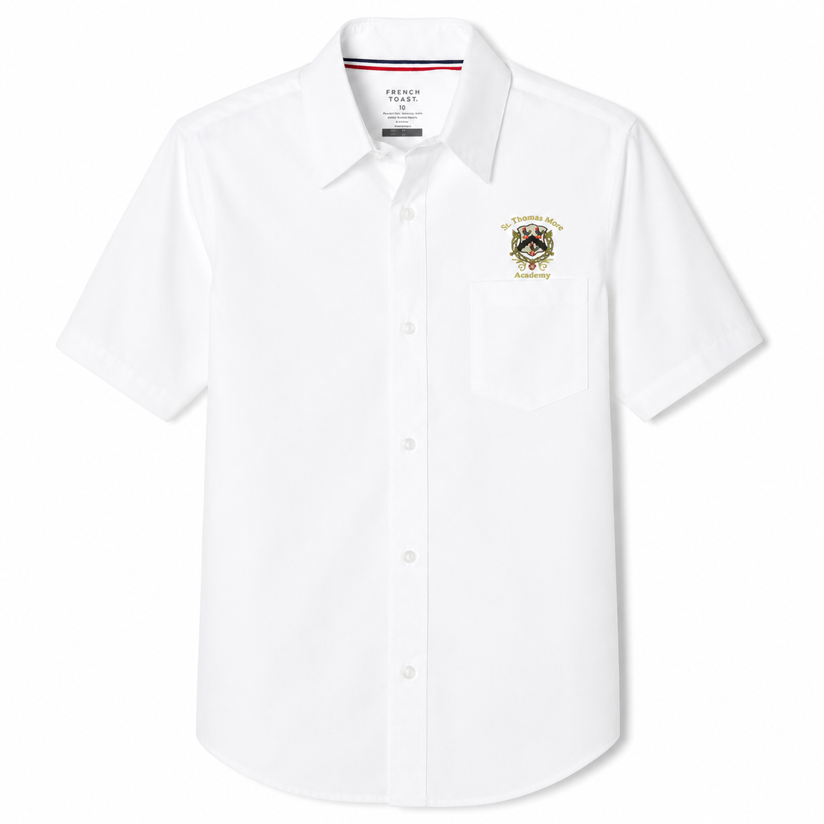 Short Sleeve Oxford Shirt with Logo STMA