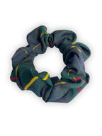 Green Plaid Scrunchie (3pk)