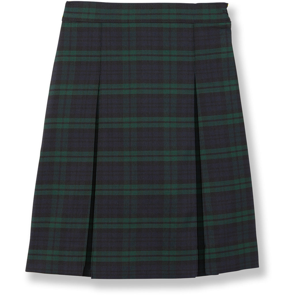 Pleated Skirt with Elastic Waist