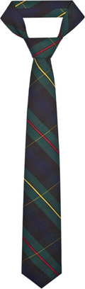 Green Plaid Traditional Neck Tie – 52"