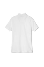 White Short Sleeve Interlock Polo