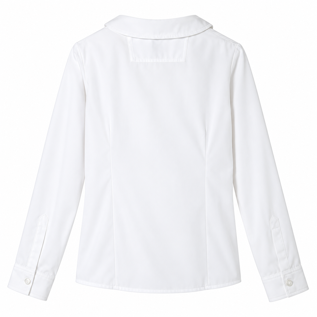 Long Sleeve Peter Pan Collar Blouse