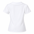Short Sleeve Peter Pan Collar Blouse