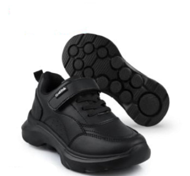 Crabkids Black Sport Shoes