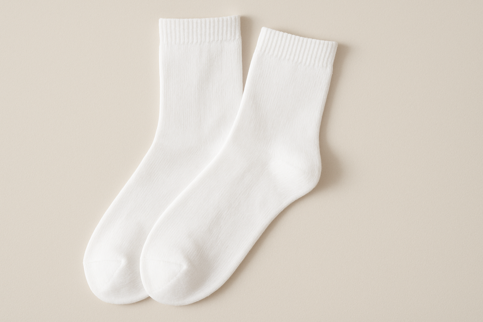 Create white color socks image