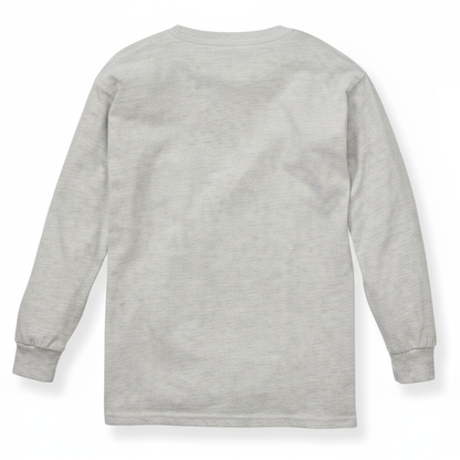 Long Sleeve T-Shirt with Optional heat transferred logo